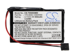 3.7V 950mAh / 3.52Wh Li-Ionen Akku für: Thermo Scientific Model: 12905550, 12905590, 175-8060