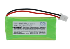 3.6V 500mAh / 1.80Wh Ni-MH Akku f.:Uniden Model: 89-1333-01-00, BT5632, BT5872, 5105, 5145, 5146, LS5105, LS5145, LS5146