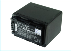 3.7V 3400mAh Li-ion Akku f.:Panasonic Model: VW-VBK360, HC-V10, HC-V100, HC-V100M, HC-V500, HC-V500M, HC-V700, HC-V700M, HDC-HS60K, HDC-SD40, HDC-SD6