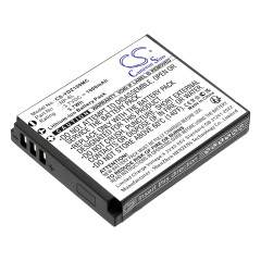 3.7V 1000mAh / 3.7Wh Li-ion Akku f.:Generic Model: NP-6L,  FHD 1080P 44MP Digital Camera