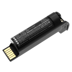 3.7V 2600mAh / 9.62Wh Li-ion Akku f.:Zebra Model: BT-000317-01, BTRY-DS22EAB0E-00,  CR2278, CR2278-PC, Delfiscan M81, DS22, DS2208, DS2278, DS2278-HC,