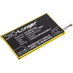 3.8V 3100mAh / 11.78Wh Li-Polymer Akku für: ZTE Model: Li3832T43P3h455290-H, MF900