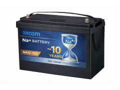 Axcom Natrium Ionen Akku 12V 100Ah mit M8 Kontakten