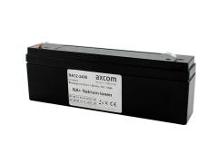 Axcom Natrium Ionen Akku 12V 3,5Ah mit 4,7mm Steckkontakten passend für Hanau Med Medap Sekretsauger P7020