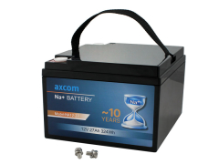 Axcom Natrium Ionen Akku 12V 27Ah mit M5 Kontakte