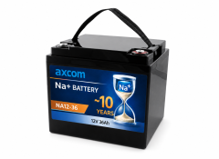 Axcom Natrium Ionen Akku 12V 36Ah mit M5 Kontakten