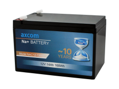 Axcom Natrium Ionen Akku 12V 13,5Ah mit 6,3mm Steckkontakten
