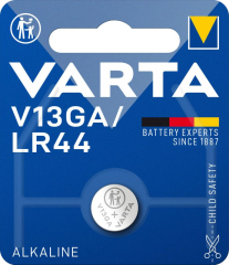 Varta Knopfzelle V13GA LR44 1,5V (1er Blister)